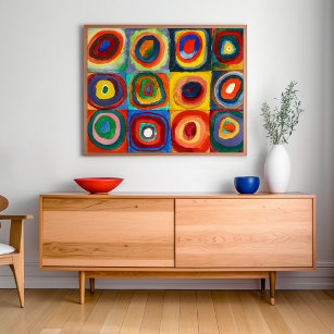 Color Study   Wassily Kandinsky Framed Art