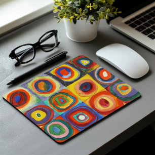 Color Study   Wassily Kandinsky Mouse Pad