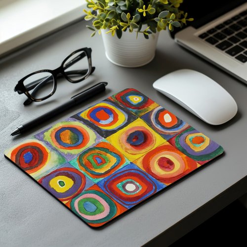 Color Study  Wassily Kandinsky Mouse Pad
