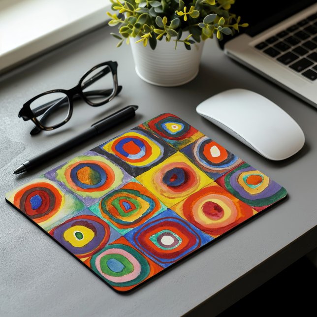 Color Study | Wassily Kandinsky Mouse Pad (Creator Uploaded)