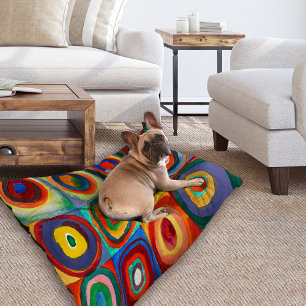 Color Study   Wassily Kandinsky Pet Bed