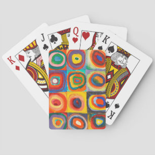 Color Study Wassily Kandinsky Poker Cards