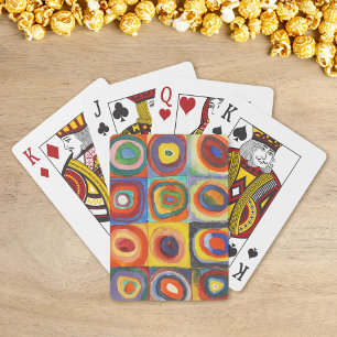 Color Study Wassily Kandinsky Poker Cards