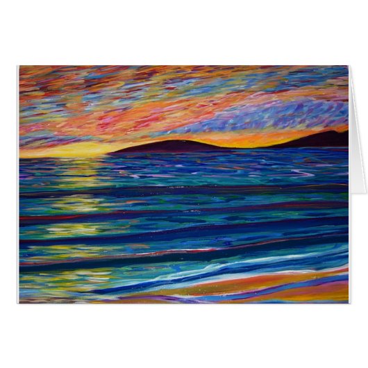 color sunset cards (Front Horizontal)