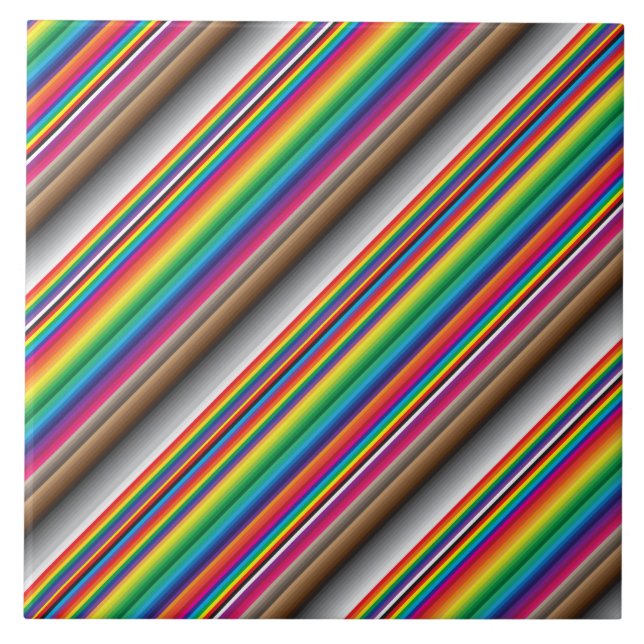 color swatch on diagonal ceramic tile (Front)