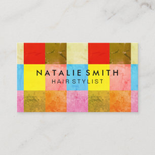 Color Swatches Business Card