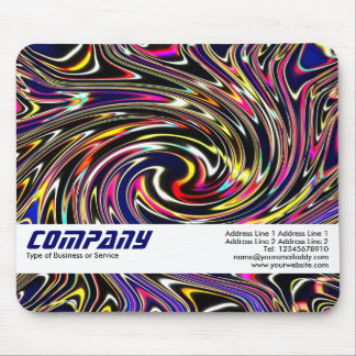 Color Swirl, Business Mouse Pad