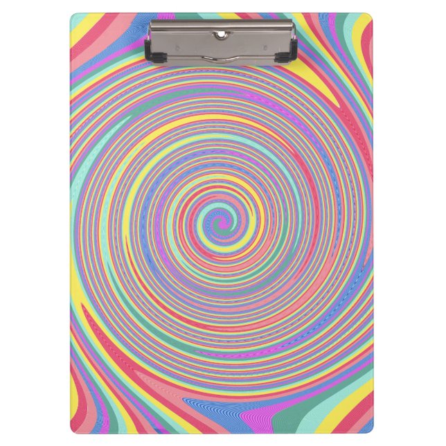 Color Swirl Clipboard (Front)