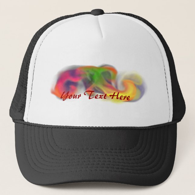 Color Swirl Hat (Front)
