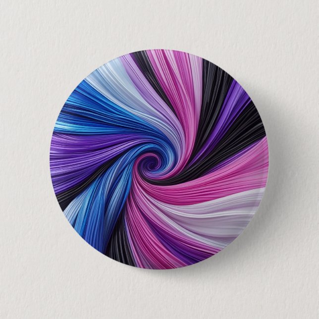 Color Swirl Vortex Button (Front)