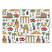 Color Symbols of Egypt Pattern (Front Horizontal)