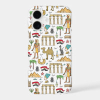Color Symbols of Egypt Pattern
