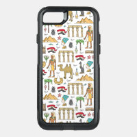 Color Symbols of Egypt Pattern