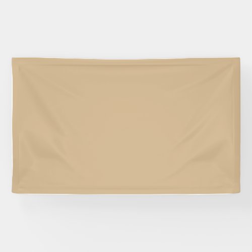 color tan banner