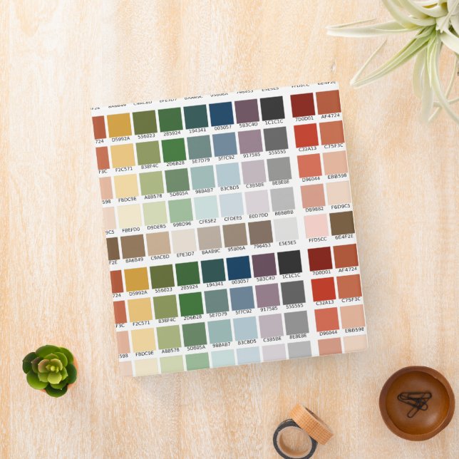 Color Test 3 Ring Binder (In Situ)