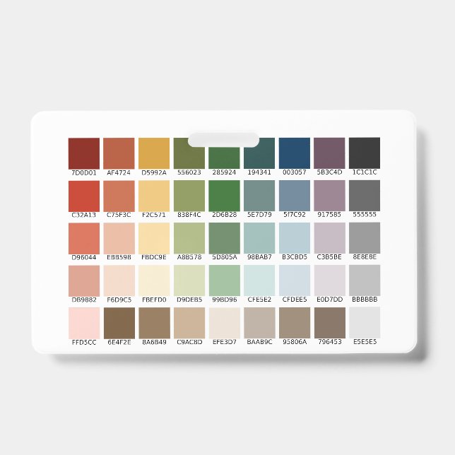 Color Test Badge (Front)