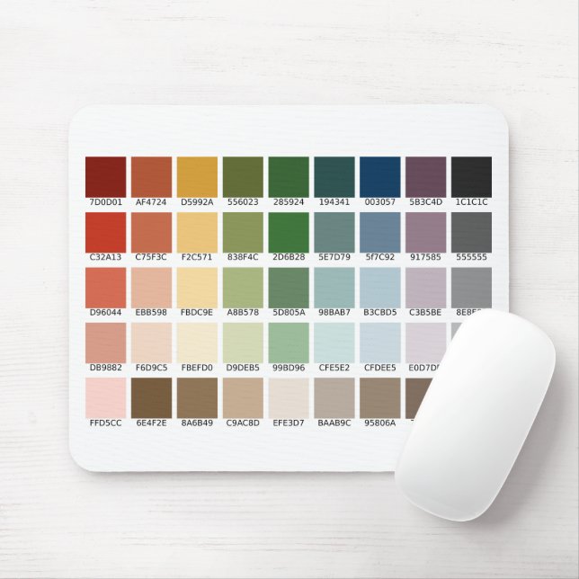 Color Test Mouse Pad (With Mouse)