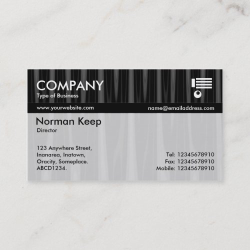 Color Tex Banded _ Drapery 08 Business Card