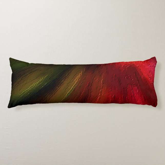 "Color Texture Display" Body Pillow (Front)