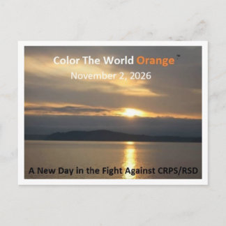 Color The World Orange™ 2026 Postcards