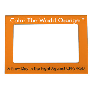 Color The World Orange™ Magnetic Frame
