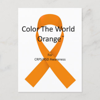Color The World Orange™ Postcard