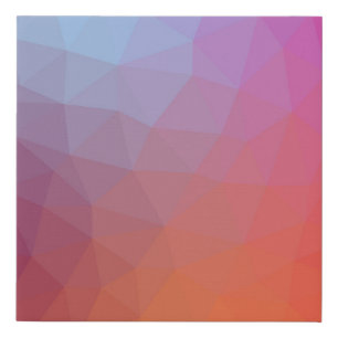 color theme mosaic abstract backgroundabstract,bac faux canvas print