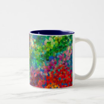 Color Theory Clash Two-tone Coffee Mug by aftermyart at Zazzle