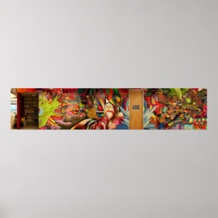 Color Therapy Mural @ Zazzle Poster
