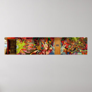 Color Therapy Mural @ Zazzle Poster