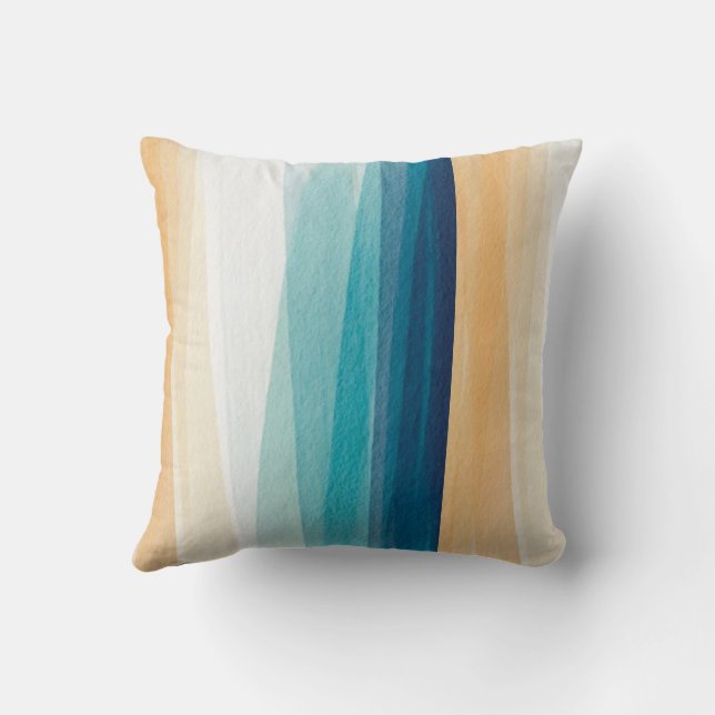 Color Throw Pillow (Back)