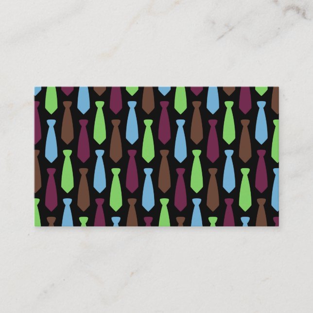 Color Ties Business Card (Front)