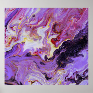 Color tone acrylic paints, abstract. poster