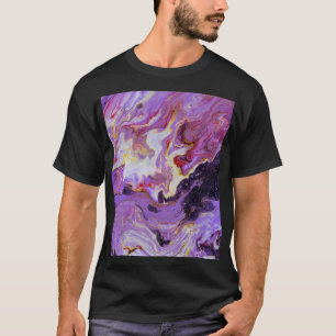 Color tone acrylic paints, abstract. T-Shirt