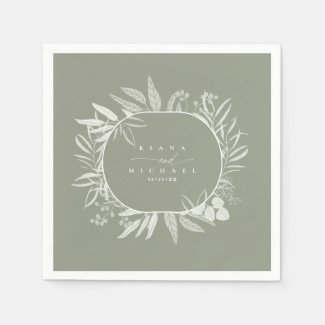 Color Tones Eucalyptus Wedding Wreath Grn ID901