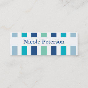 Color Trend Blue Mommy Calling Card