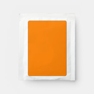 color UT orange Tea Bag Drink Mix