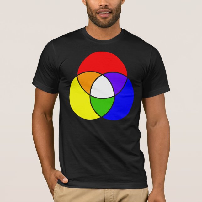 color venn diagram T-Shirt (Front)