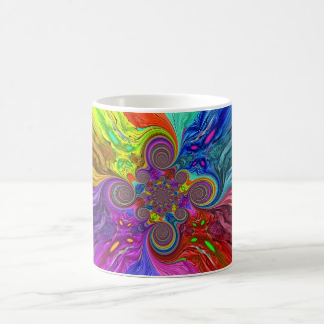 Color Vortex Mug (Center)