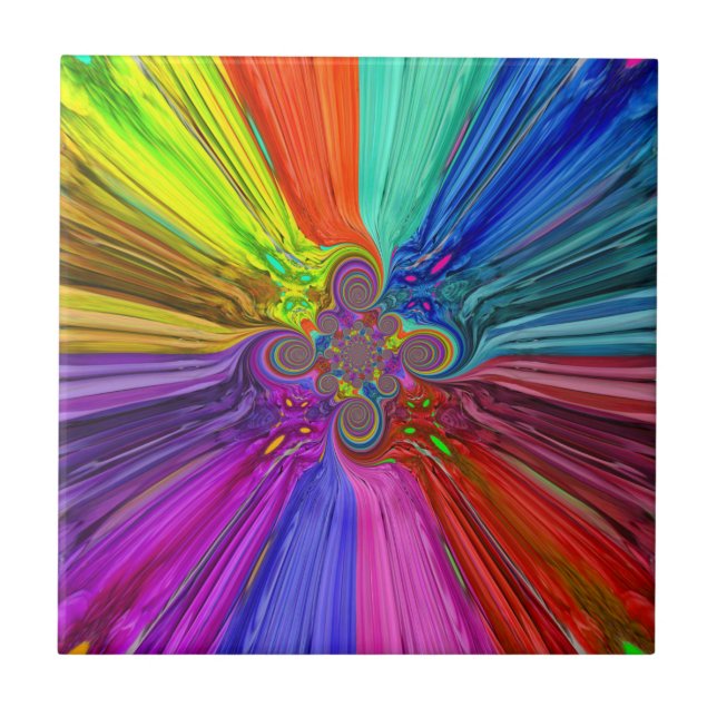 Color Vortex Tile (Front)