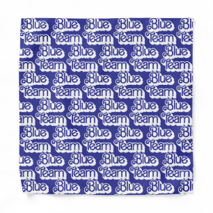 Color War Blue Team Hair Accessory Bandana