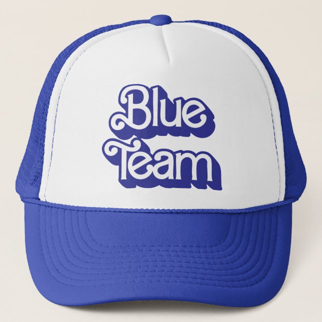 Color War Blue Team Hat (Front)