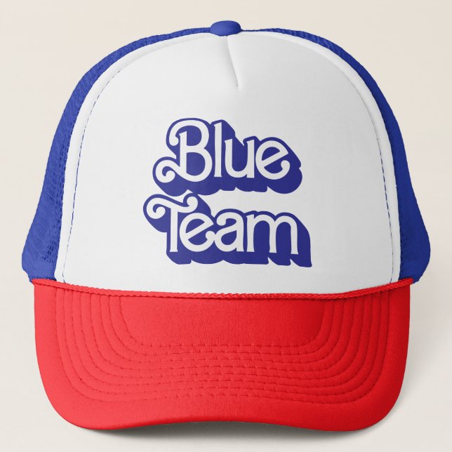 Color War Blue Team Hat (Front)