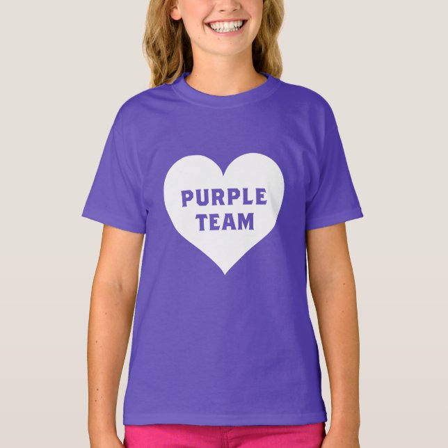 Color War Purple Team Shirt (Front)
