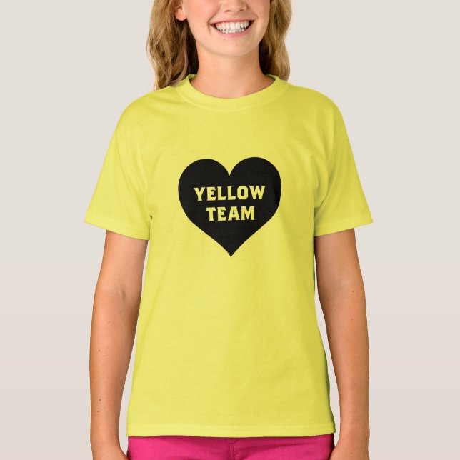 Color War Yellow Team Shirt (Front)