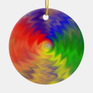 Color warp 9 ornament