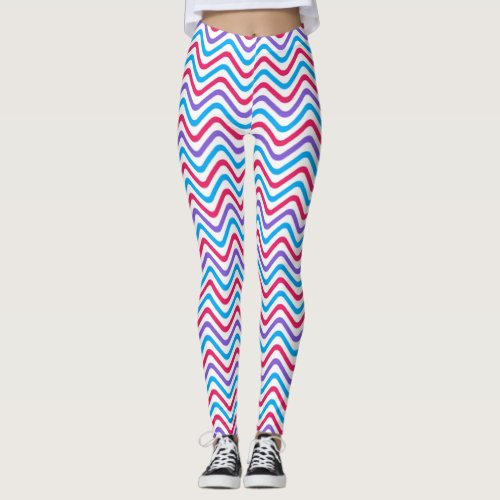 Color Wave Leggings