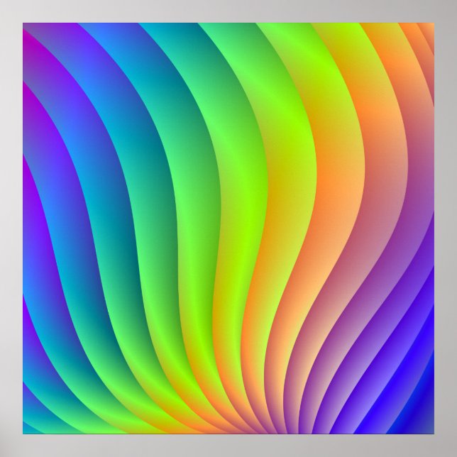 Color Wave Poster (Front)