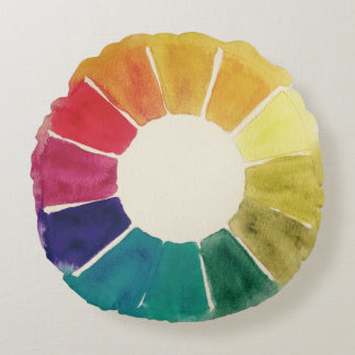 Color Wheel #1 Pillow