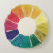 Color Wheel #1 Pillow